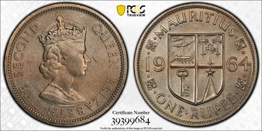1964 Rupee MS63