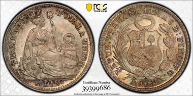 1908/7-FG 1/2 Din KM-206.2 MS65