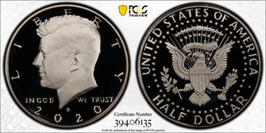 2020-S 50C First Strike PR70DCAM