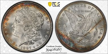 1897 $1 MS65