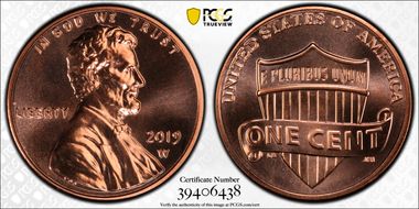 2019-W 1C Shield MS67RD