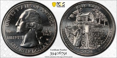 2020-W 25C Weir Farm NP V75 First Week of Discovery MS66