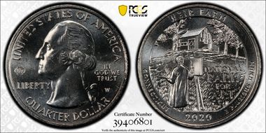 2020-W 25C Weir Farm NP V75 First Week of Discovery MS65