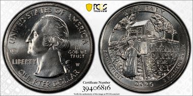 2020-W 25C Weir Farm NP V75 First Week of Discovery MS66