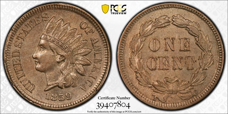 Cert 39407804 - Coin Image