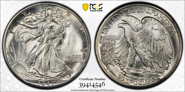 Cert 39414546 - Coin Image