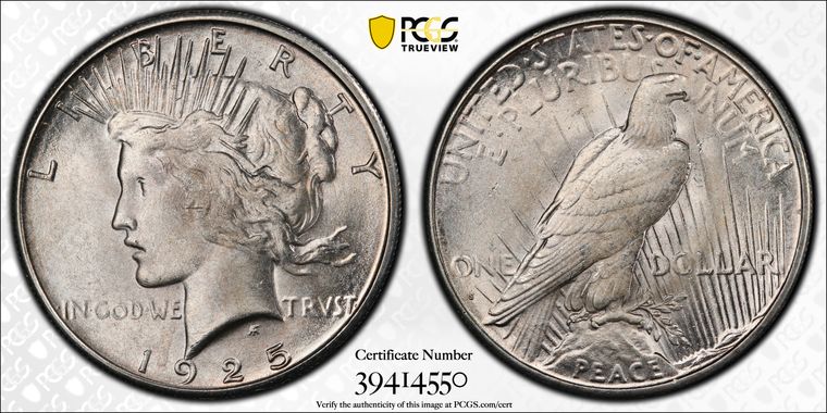 Cert 39414550 - Coin Image