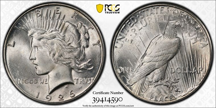 Cert 39414590 - Coin Image