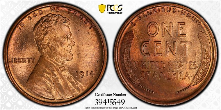 Cert 39415549 - Coin Image