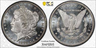 1883-CC $1 MS65PL