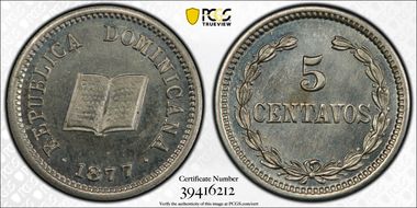 1877 5C MS64
