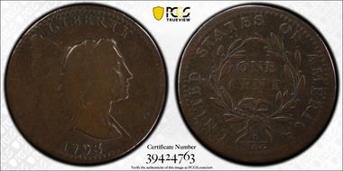 1793 1C Liberty Cap, S-13 F12BN