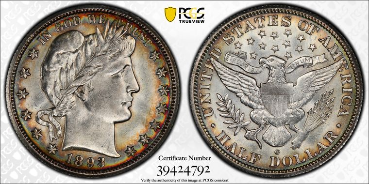 Cert 39424792 - Coin Image