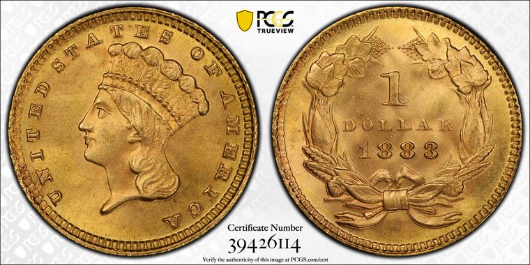 Cert 39426114 - Coin Image