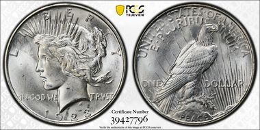 1923-D $1 MS66