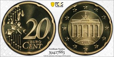 2006-F € 0.20 PR69CAM