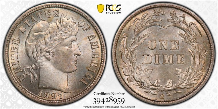 Cert 39428959 - Coin Image