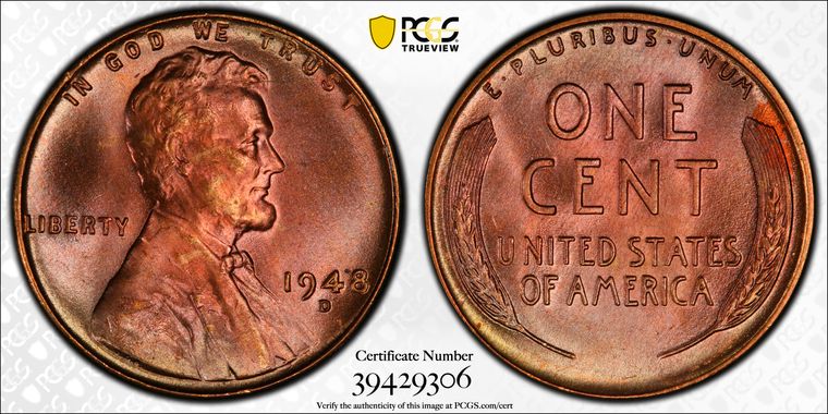 Cert 39429306 - Coin Image