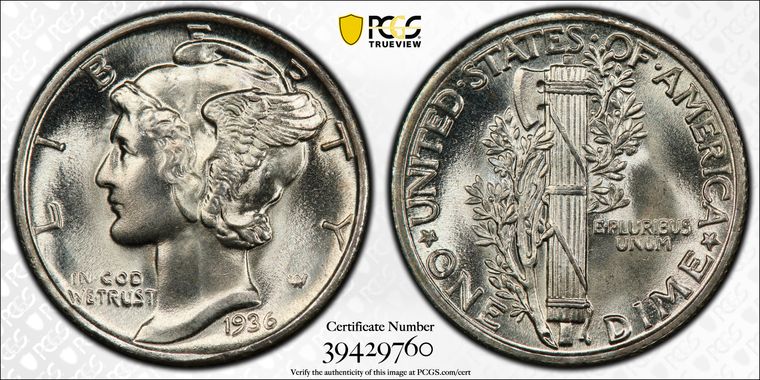 Cert 39429760 - Coin Image