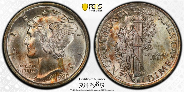 Cert 39429813 - Coin Image