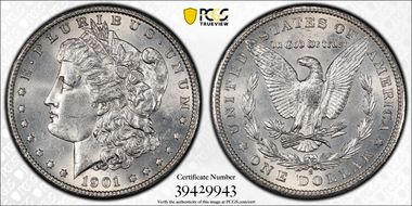 1901-S $1 MS61
