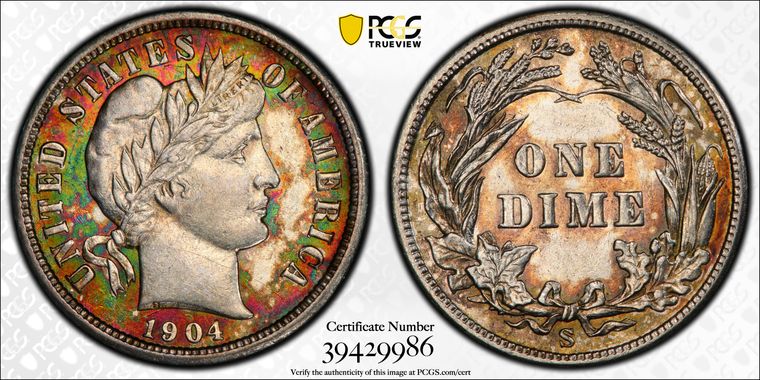 Cert 39429986 - Coin Image