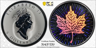 2001 $5 ML Hologram - Good Fortune SP67