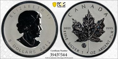 2012 $5 ML Fab 15 SP68