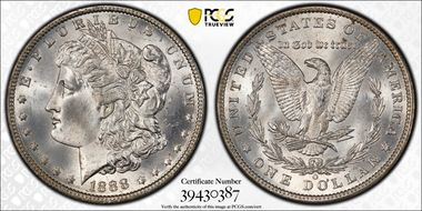1888-O $1 MS66