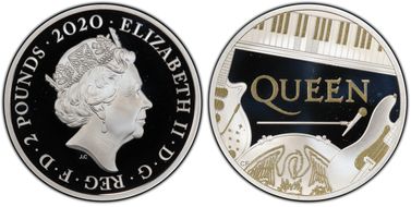 2020 £2 Queen First Strike PR68DCAM