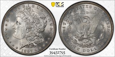1897 $1 MS66+