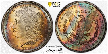 1885 $1 MS64