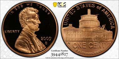 2009-S 1C Lincoln-Presidency PR69DCAM