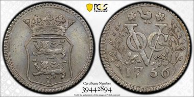 1756-VOC Duit Ag Presentation SP55