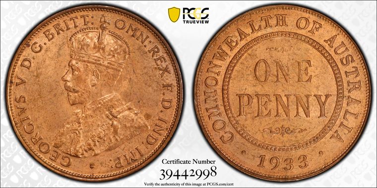 Cert 39442998 - Coin Image