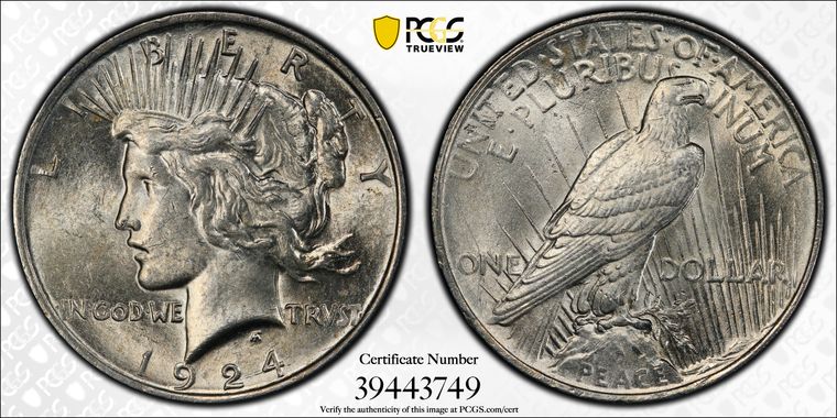 Cert 39443749 - Coin Image