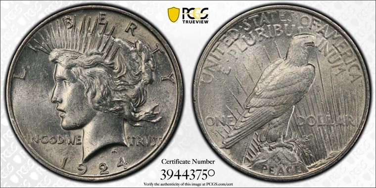 Cert 39443750 - Coin Image