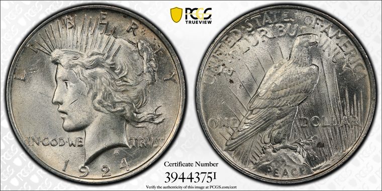 Cert 39443751 - Coin Image