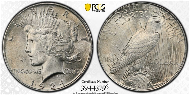 Cert 39443756 - Coin Image