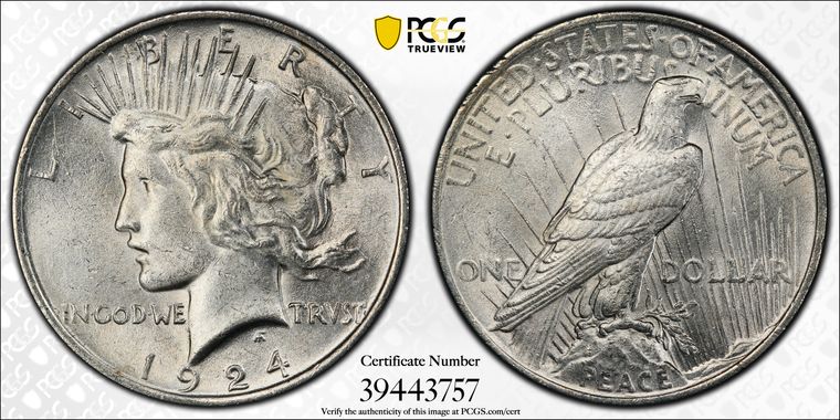 Cert 39443757 - Coin Image