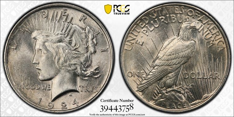 Cert 39443758 - Coin Image