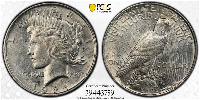 Cert 39443759 - Coin Image