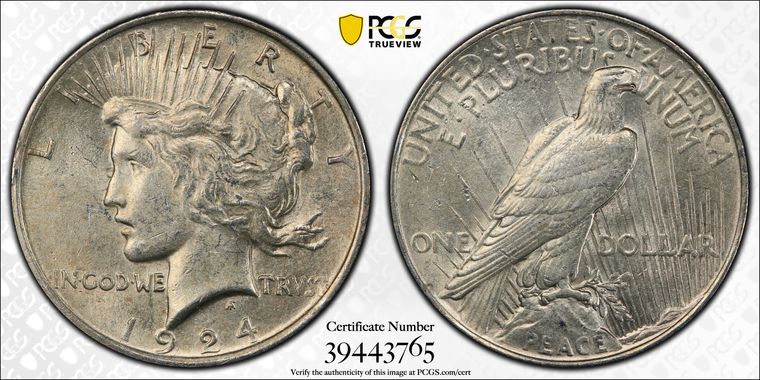 Cert 39443765 - Coin Image