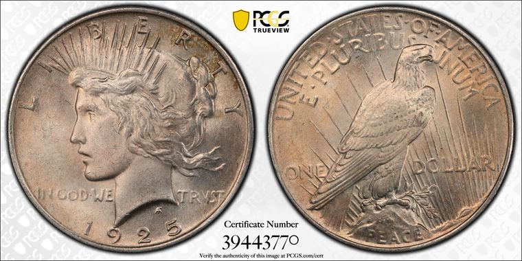 Cert 39443770 - Coin Image