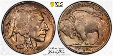 1938-D 5C Buffalo MS66