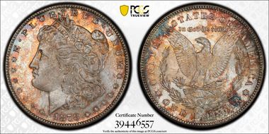 1878-S $1 MS65