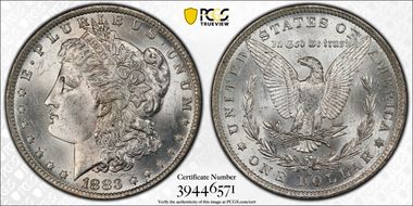 1883-O $1 MS63