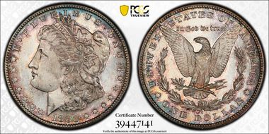 1880-S $1 MS64