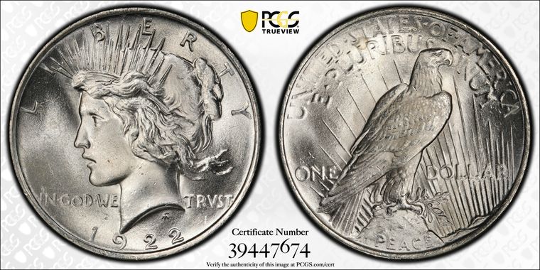 Cert 39447674 - Coin Image