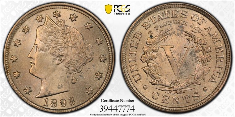 Cert 39447774 - Coin Image